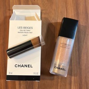 Chanel LES BEIGES Water-Fresh Tint with NEW brush